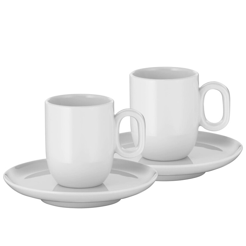 فنجان و نعلبکی دبلیو ام اف مدل WMF Barista Espresso بسته 2 عددی