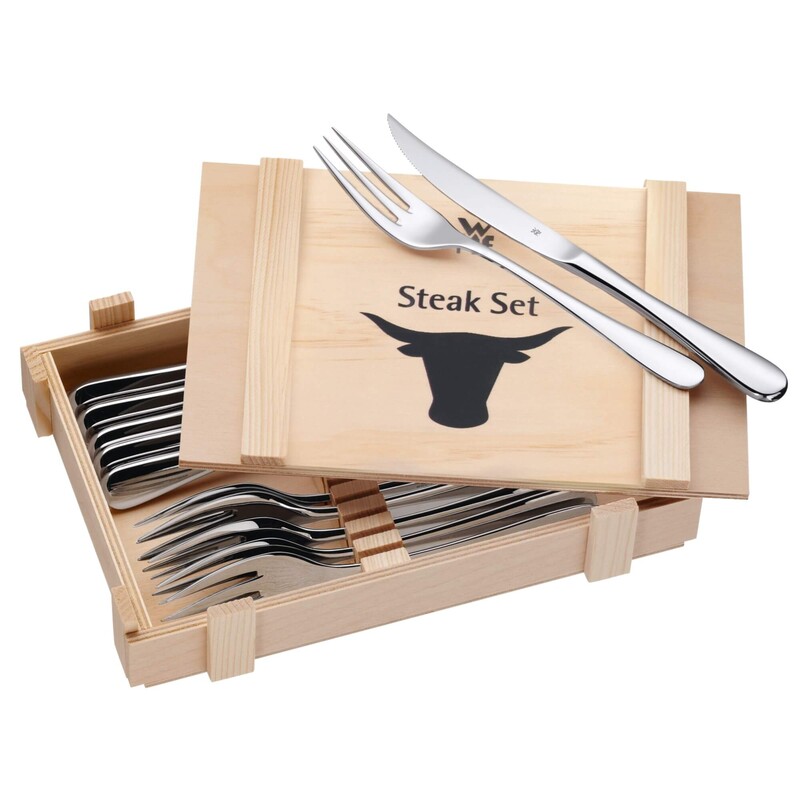 کارد و چنگال استیک خوری 12 پارچه دبلیو ام اف مدل WMF Steak knife and fork