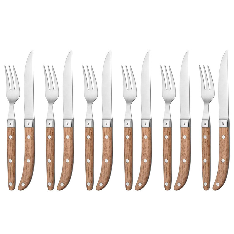 کارد و چنگال استیک خوری 12 پارچه دبلیو ام اف مدل WMF Ranch steak knife