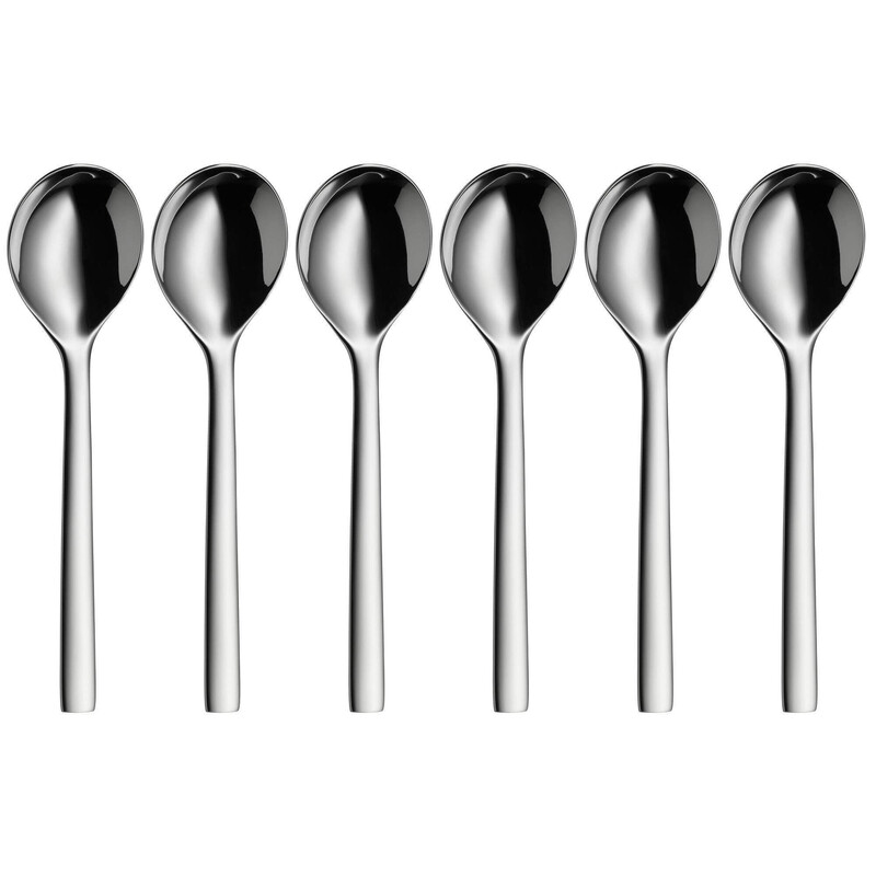 قاشق قهوه خوری دبلیو ام اف مدل WMF Espresso NUOVA بسته 6 عددی