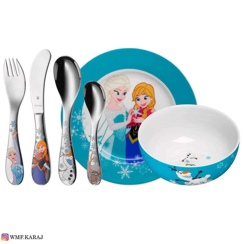 سرویس غذاخوری 6 پارچه کودک دبلیو ام اف طرح Frozen Disney