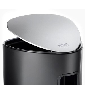 70595-Joseph-Joseph-EasyStore-5-Litre-Pedal-Bin-Matt-Black-Lid-View_1400x-min