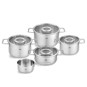 سرویس قابلمه 9 پارچه فیسلر مدل FISSLER PURE GLASS