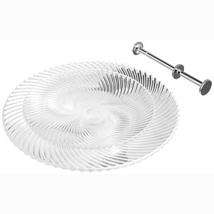 شیرینی خوری مدل Samba 32 CM دو طبقه