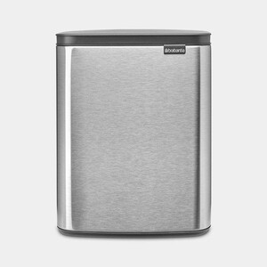 سطل زباله 12 لیتری برابانتیا مدل Brabantia Waste Bin استیل مات