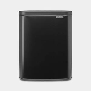 سطل زباله 12 لیتری برابانتیا مدل Brabantia Waste Bin  مشکی مات