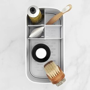 استند حمام لاکچری برابانتیا مدل Bathroom Caddy رنگ سفید