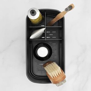 استند حمام لاکچری برابانتیا مدل Bathroom Caddy رنگ مشکی