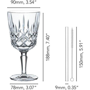 لیوان نی دار ناخمن Noblesse Cocktail