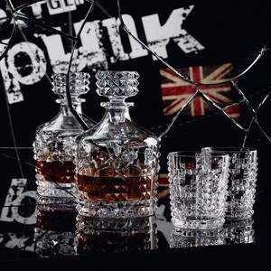 تنگ و لیوان ناخمن مدل Nachtmann Punk بسته 3 عددی
