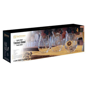 جعبه لیوان نی دار ناخمن مدل Gin Tonic