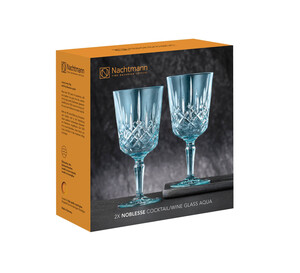 جعبه لیوان ناخمن مدل Noblesse Cocktail رنگ آبی