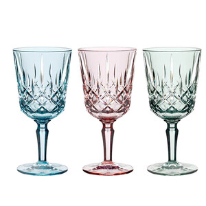 لیوان سه رنگ پایه دار ناخمن مدل Noblesse Cocktail
