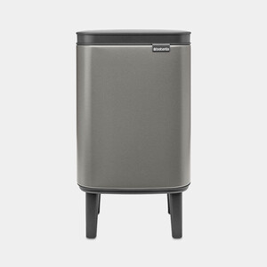 سطل زباله 4 لیتر مدل Brabantia Waste Bin رنگ پلاتینیوم