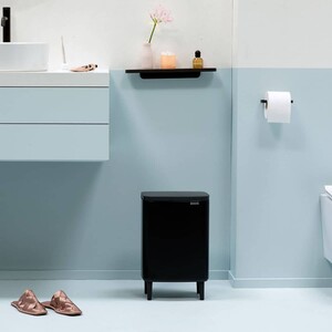 سطل زباله لوکس 12 لیتر مشکی Brabantia Waste Bin
