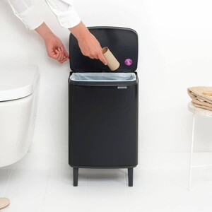 سطل زباله لاکچری 12 لیتر مشکی Brabantia Waste Bin