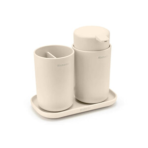 جا مسواکی جا صابونی و جا مایع رنگ بژ BRABANTIA Bathroom