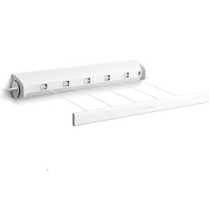 بند رخت 5 لاین تاشو Brabantia Clothes Line 22m رنگ سفید