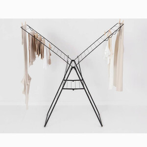 بند رخت لاکچری برابانتیا مدل Brabantia Rack 25m رنگ مشکی