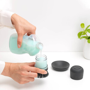 مخزن فرچه ظرفشویی BRABANTIA Soap مشکی