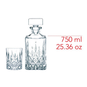 ابعاد تنگ و لیوان ناخمن مدل Nachtmann Noblesse