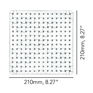 ابعاد بشقاب Bossa Nova 21 CM
