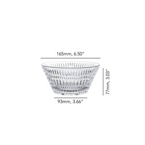 ابعاد کاسه Ethno Crystal 16 cm  ناخمن