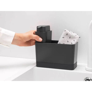 ست لاکچری سینک مدل BRABANTIA Sink Organiser مشکی