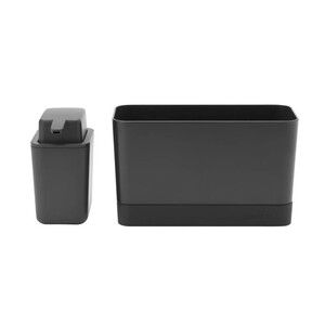 جا مایع و جا اسکاچ مشکی BRABANTIA Sink Organiser