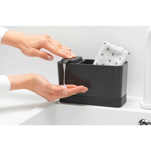ست جا مایع و جا دستمال برابانتیا مدل BRABANTIA Sink Organiser