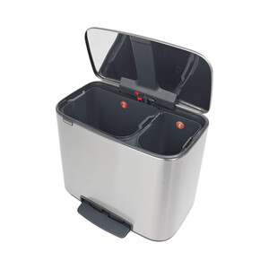 سطل زباله 11 و 23 لیتر استیل مات مدل BRABANTIA Pedal Bin