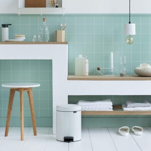 سطل زباله لوکس 5 لیتر BRABANTIA Pedal Bin سفید