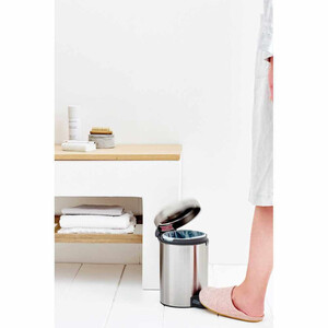 سطل زباله لوکس 3 لیتر استیل BRABANTIA Pedal Bin