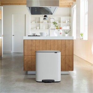 سطل زباله لوکس سفید BRABANTIA Pedal Bin