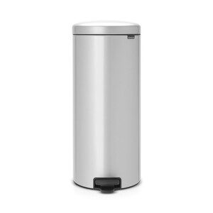 سطل زباله خاکستری متالیک 30 لیتر BRABANTIA Pedal Bin