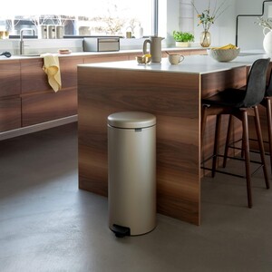 سطل زباله لوکس طلایی 30 لیتر BRABANTIA Pedal Bin