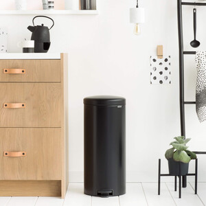 سطل زباله لاکچری مشکی BRABANTIA Pedal Bin