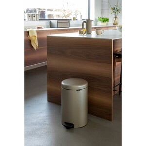 سطل زباله لوکس 20 لیتر BRABANTIA Pedal Bin پلاتینیوم