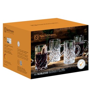 لیوان ناخمن مدل Nachtmann Noblesse Glögg بسته 4 عددی