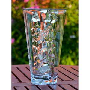 گلدان کریستال لاکچری Ice 28 CM