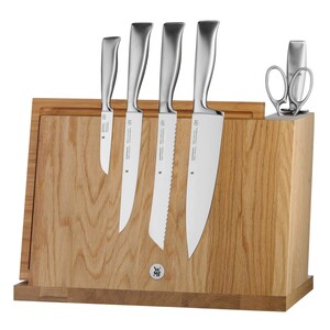 استند چاقو لاکچری WMF Knife block empty به همراه تخته برش