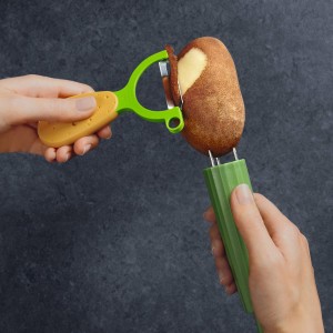 پوست کن مخصوص سیب زمینی کن ریکن مدل Kuhn Veggie Peeler بسته 3 عددی