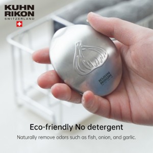 صابون دست استیل ضد بو کن ریکن مدل KUHN RIKON Stainless Steel