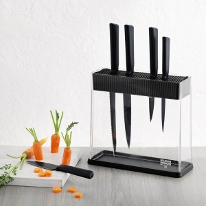 سرویس چاقو 6 پارچه کن ریکن مدل Kuhn Rikon Colori+ Block
