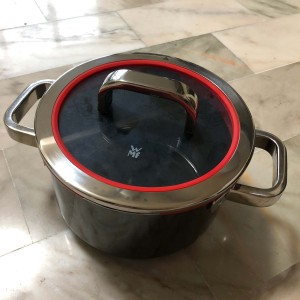 سرویس قابلمه با درب 4 حالته  8 پارچه دبلیو ام اف مدل WMF Functional black