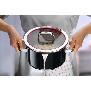 سرویس قابلمه لاکچری  8 پارچه دبلیو ام اف مدل WMF Functional black