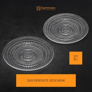بشقاب کریستال ناخمن مدل Nachtmann Ethno 23 CM بسته 2 عددی