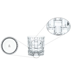 طرح لیوان ناخمن مدل Nachtmann Bossa Nova بسته 6 عددی