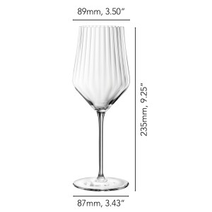 ابعاد لیوان ناخمن مدل Nachtmann Aperitivo بسته 2 عددی