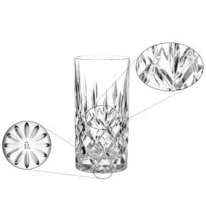 طرح گلدان ناخمن مدل Nachtmann Noblesse 28 CM